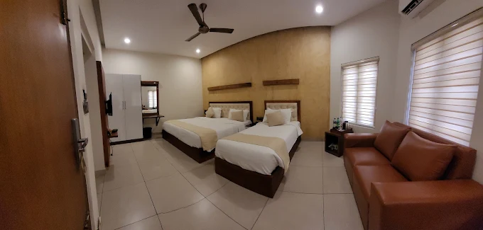 Luxurious heritage bedroom interior